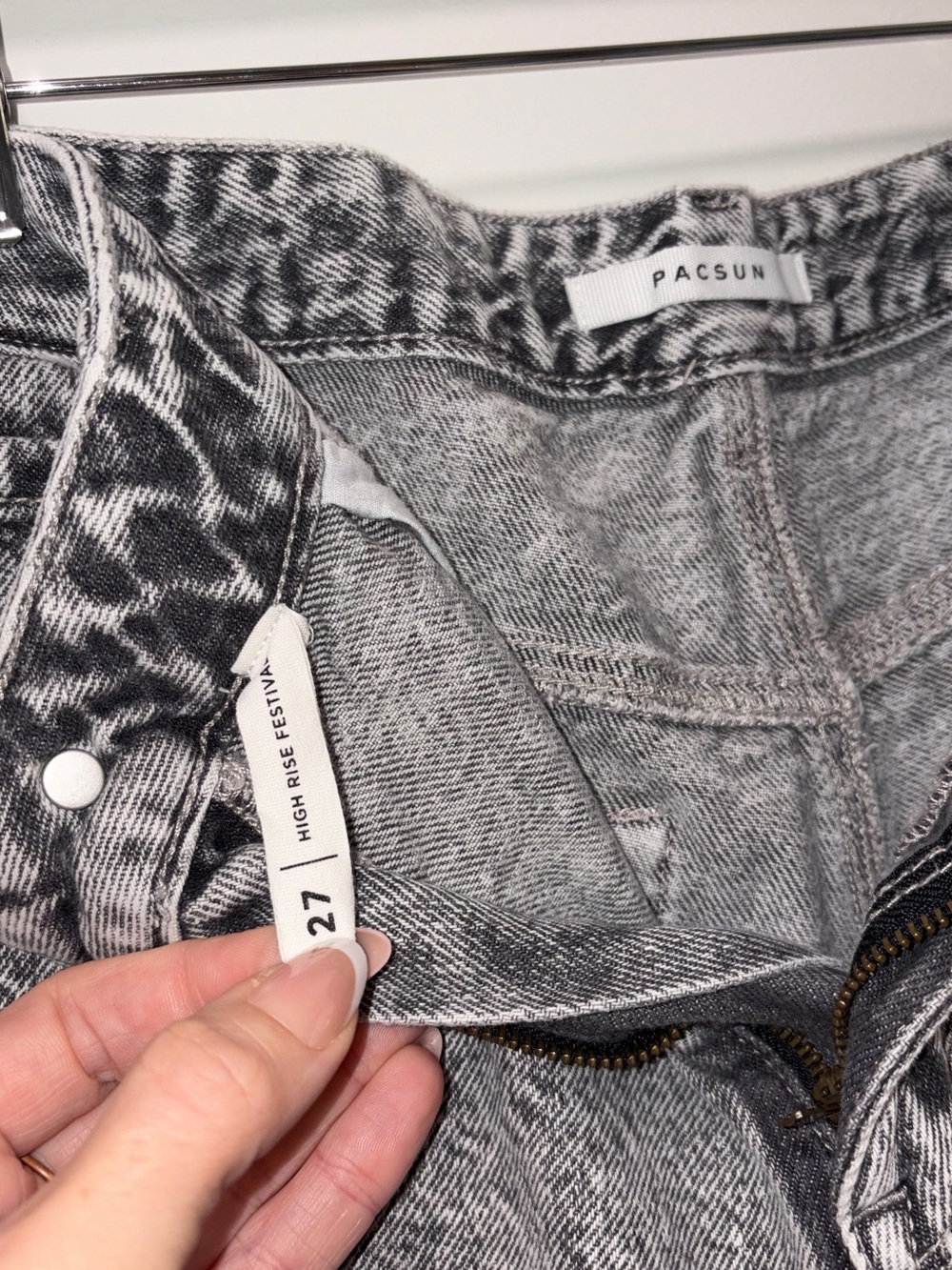 PacSun High Rise Jean Shorts - Picture 4 of 4